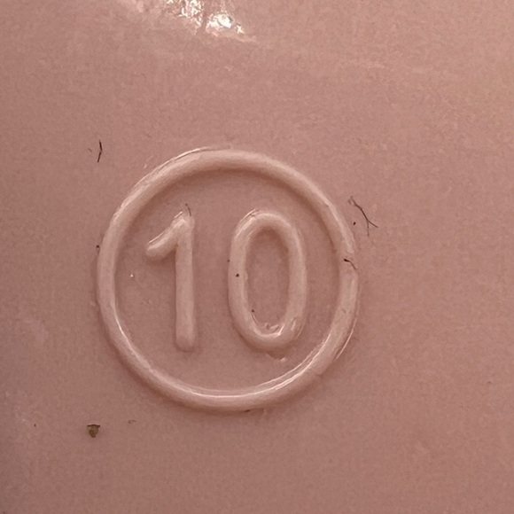 Jack Rogers Pink Gold Alana Jelly T-Strap Flip Flop Tassel Sandals Size 10 Women - Picture 4 of 10